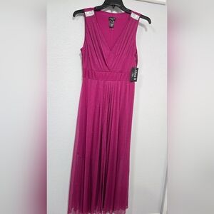 Elegant Pink Maxi Dress - New